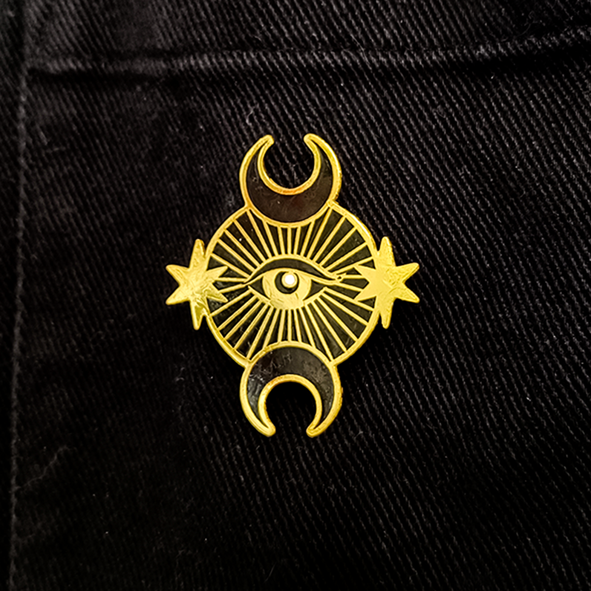 Pin Metálico Lunas