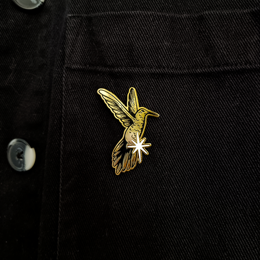 Pin Golondrina Destello