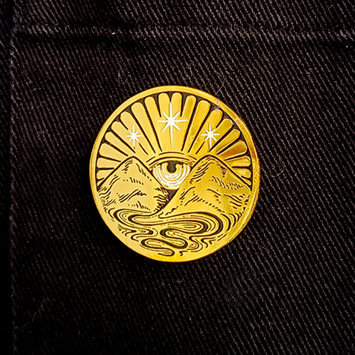 Pin Dorado Amanecer